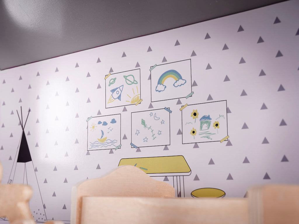 Domek Lussori® Modern Grey – Drewniany Domek z Tarasem