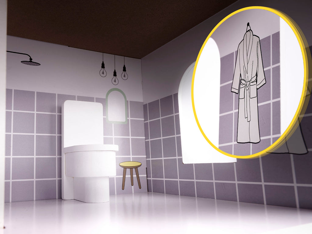 Domek Lussori® Modern Grey – Drewniany Domek z Tarasem