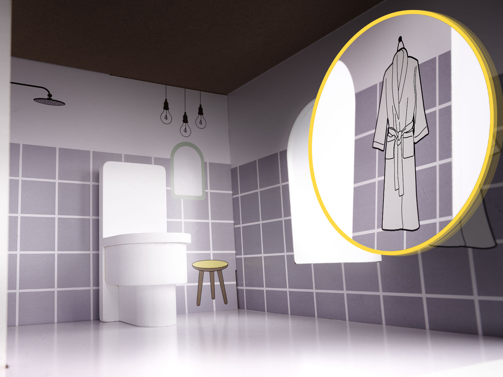 Domek Lussori® Modern Grey – Drewniany Domek z Tarasem