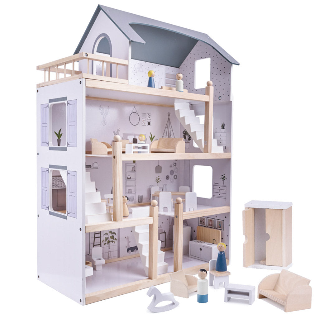 Rezydencja Lussori Nordic Loft – 4-Poziomowy Apartamentowiec (83cm)