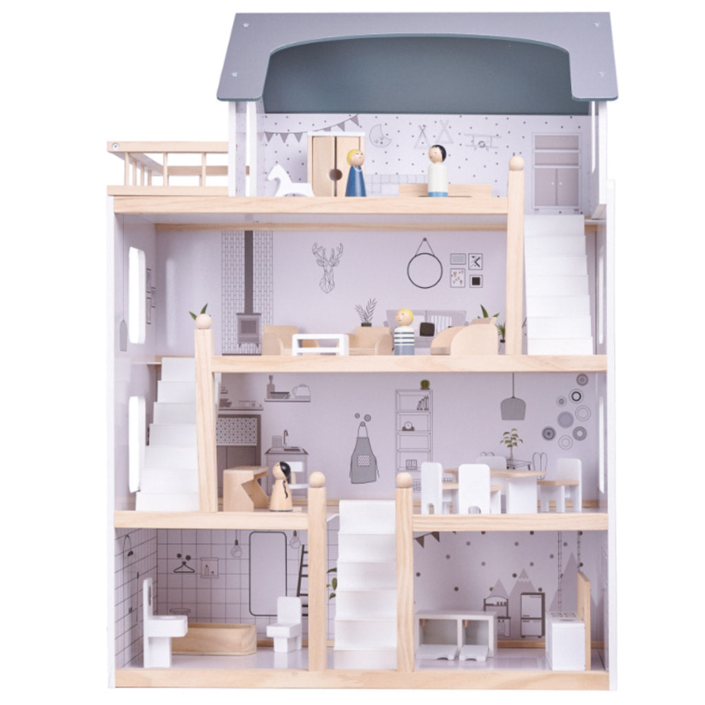 Rezydencja Lussori Nordic Loft – 4-Poziomowy Apartamentowiec (83cm)