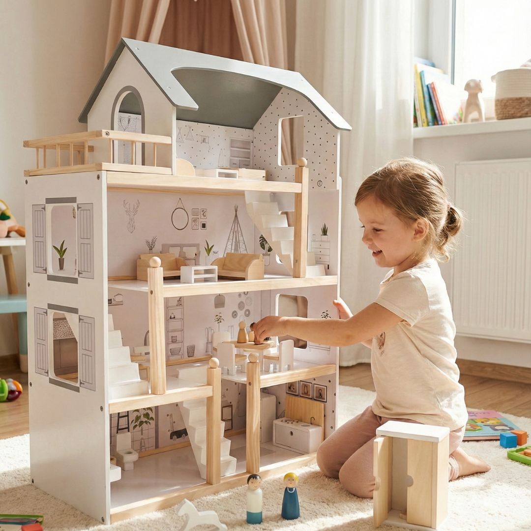 Rezydencja Lussori Nordic Loft – 4-Poziomowy Apartamentowiec (83cm)