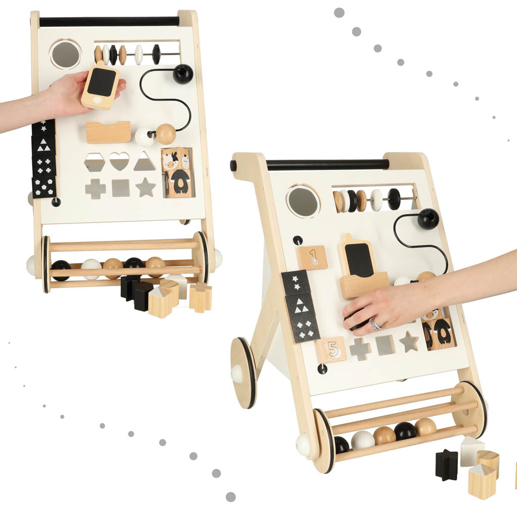 Pchacz Edukacyjny Lussori First Steps – Mobilne Centrum Rozwoju 6w1